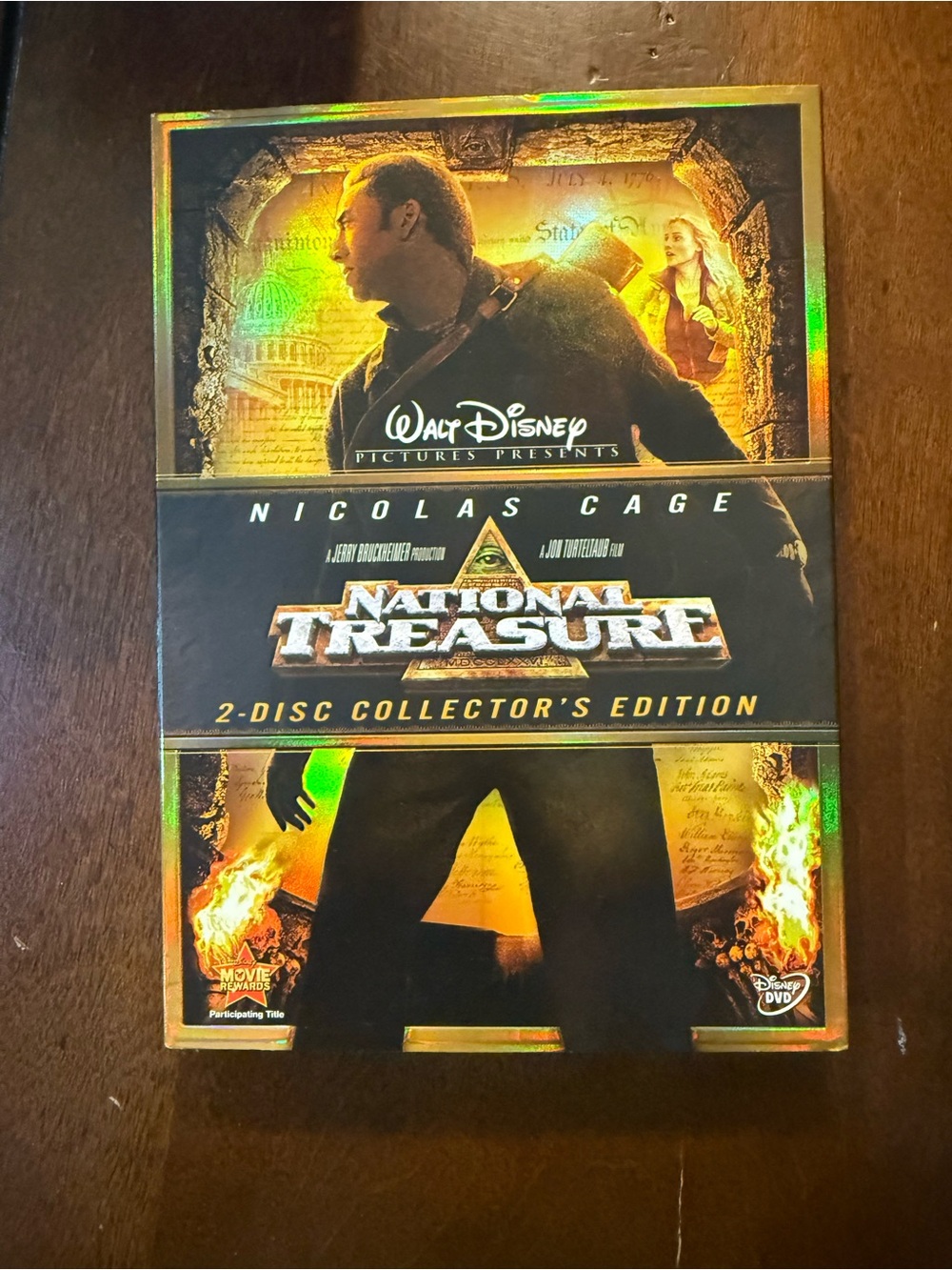 National Treasure (2-Disc Collector's Edition) - Nicolas Cage - Black & Gold DVD
